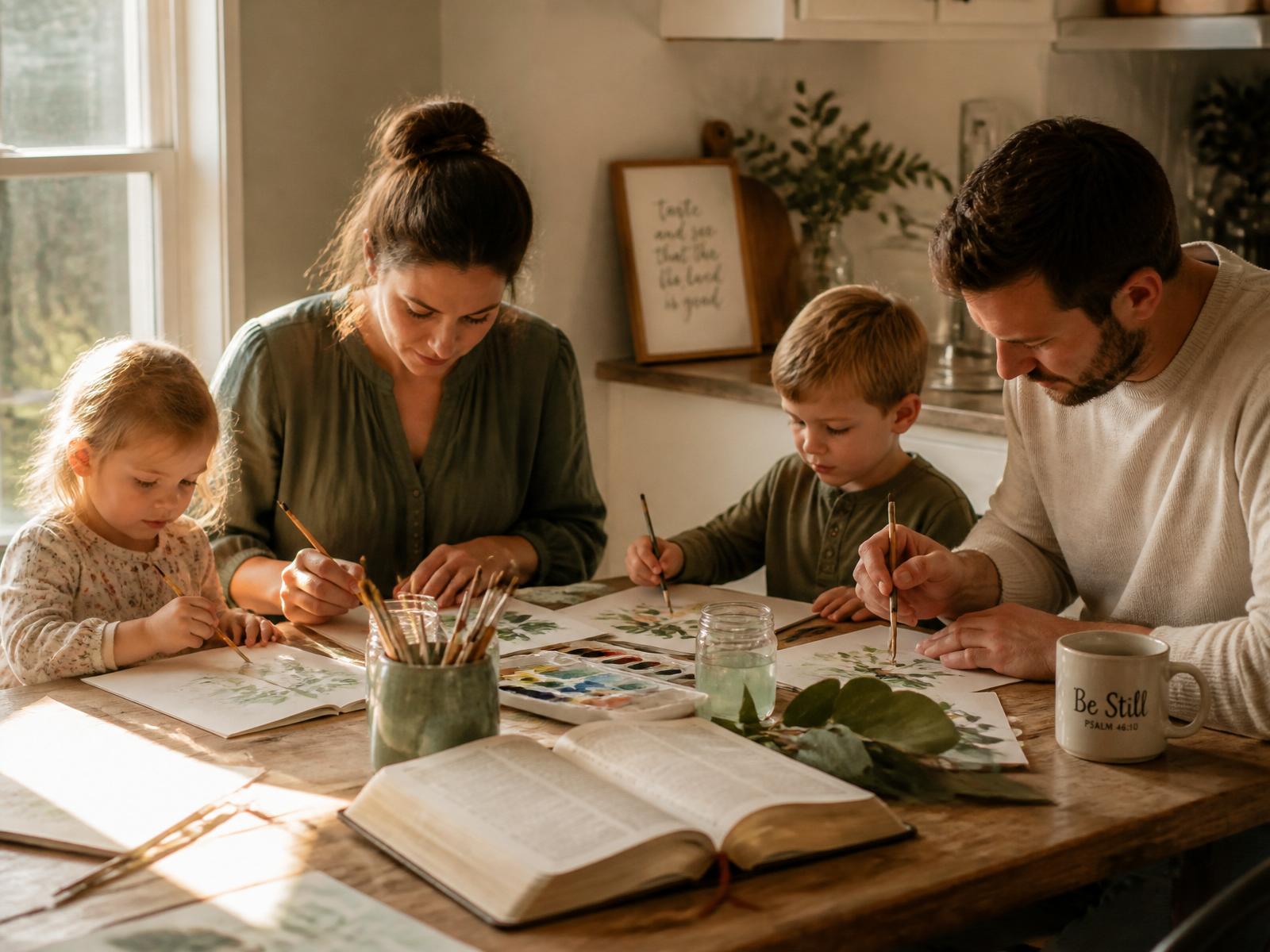 The Strokes of Grace family together
