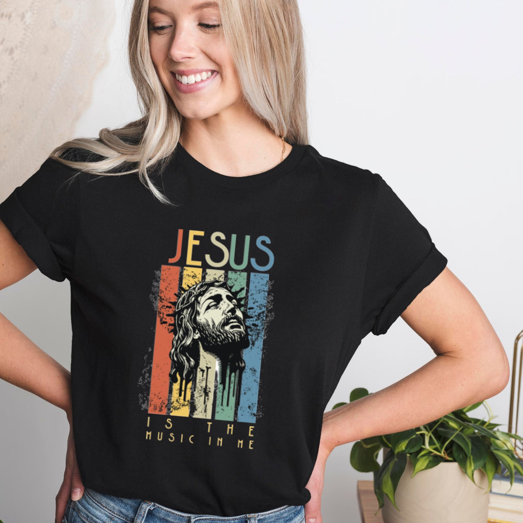Black Jesus Is The Music In Me tee