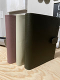 Tori Collection pebble leather cash budgeting binders